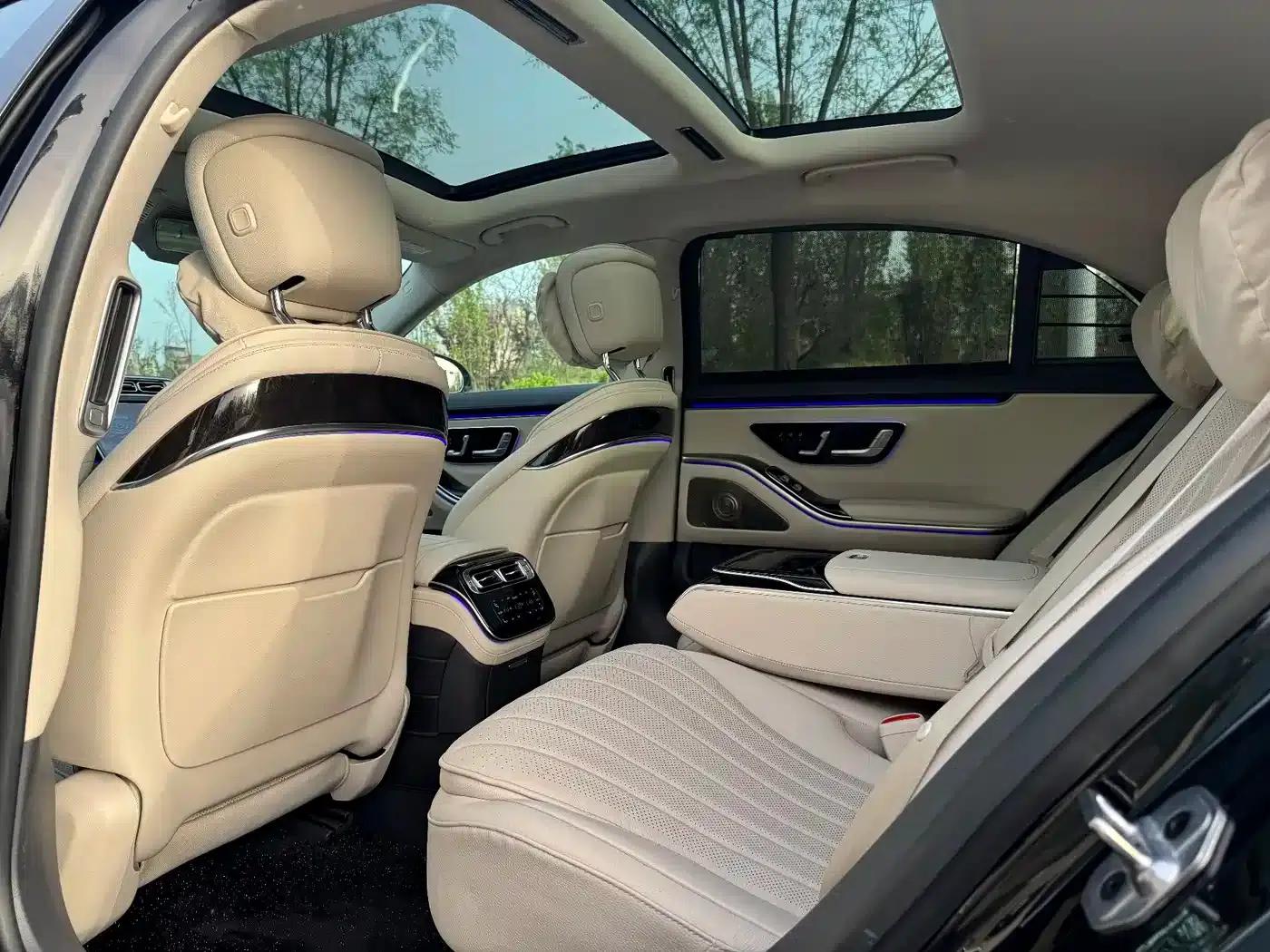 Mercedes-Benz S-Class PHEV 2023 S 450 e L Plug-in Hybrid Sedan — миниатюра 32