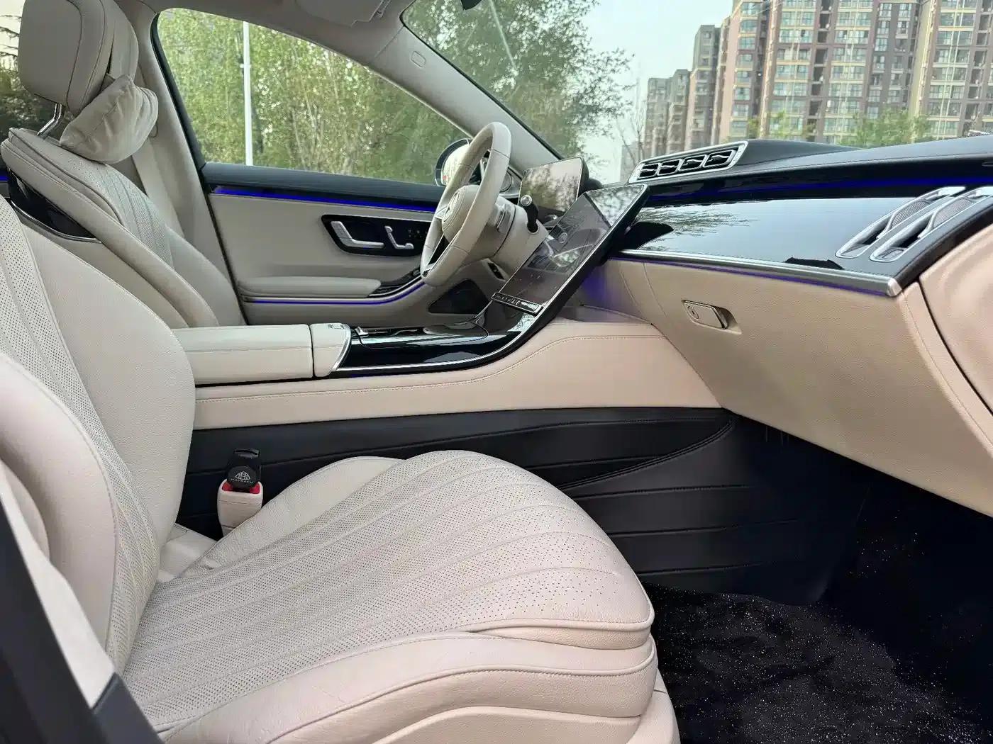 Mercedes-Benz S-Class PHEV 2023 S 450 e L Plug-in Hybrid Sedan — миниатюра 42