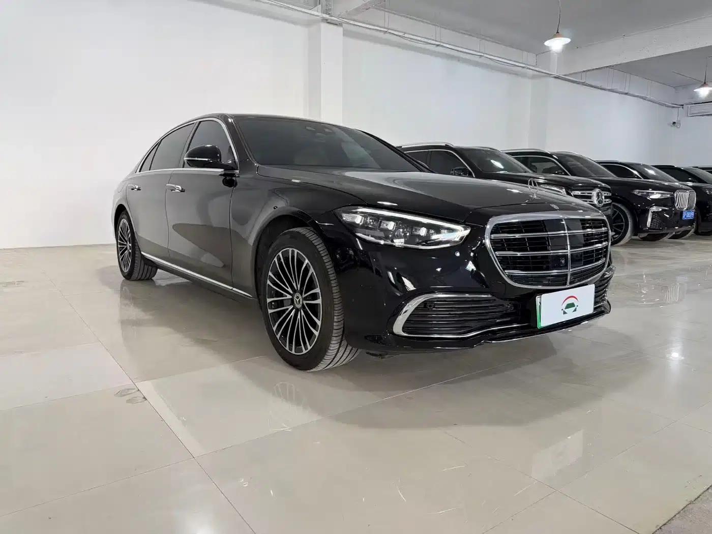 Mercedes-Benz S-Class PHEV 2023 S 450 e L Plug-in Hybrid Sedan — миниатюра 2