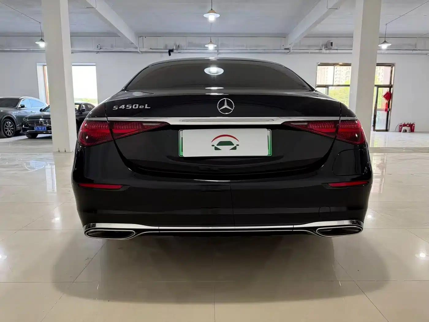 Mercedes-Benz S-Class PHEV 2023 S 450 e L Plug-in Hybrid Sedan — миниатюра 4