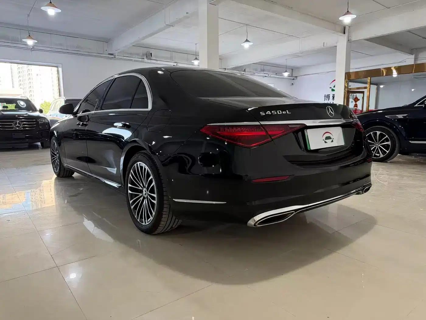Mercedes-Benz S-Class PHEV 2023 S 450 e L Plug-in Hybrid Sedan — миниатюра 6
