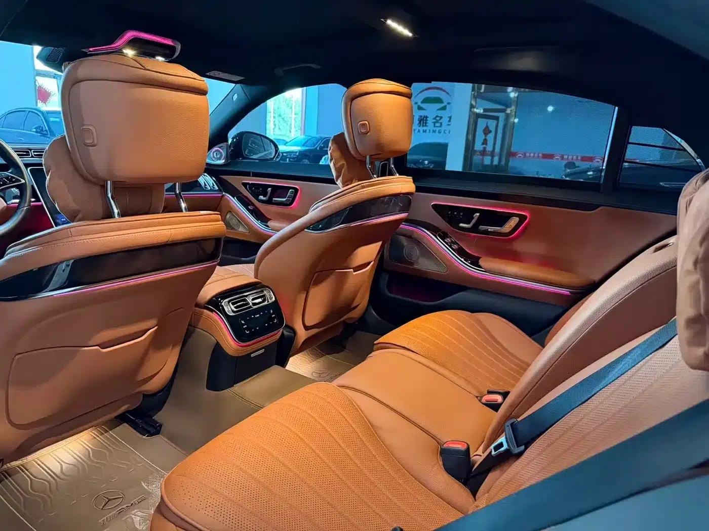 Mercedes-Benz S-Class PHEV 2023 S 450 e L Plug-in Hybrid Sedan — миниатюра 8