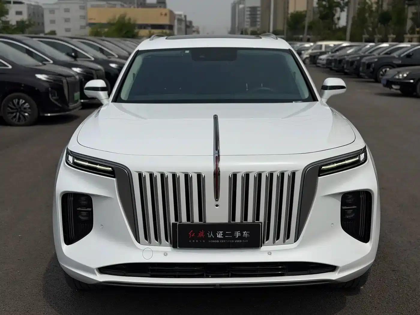 Hongqi E-HS9 2021 Model 460km Flagship Edition 7-Seater — миниатюра 2
