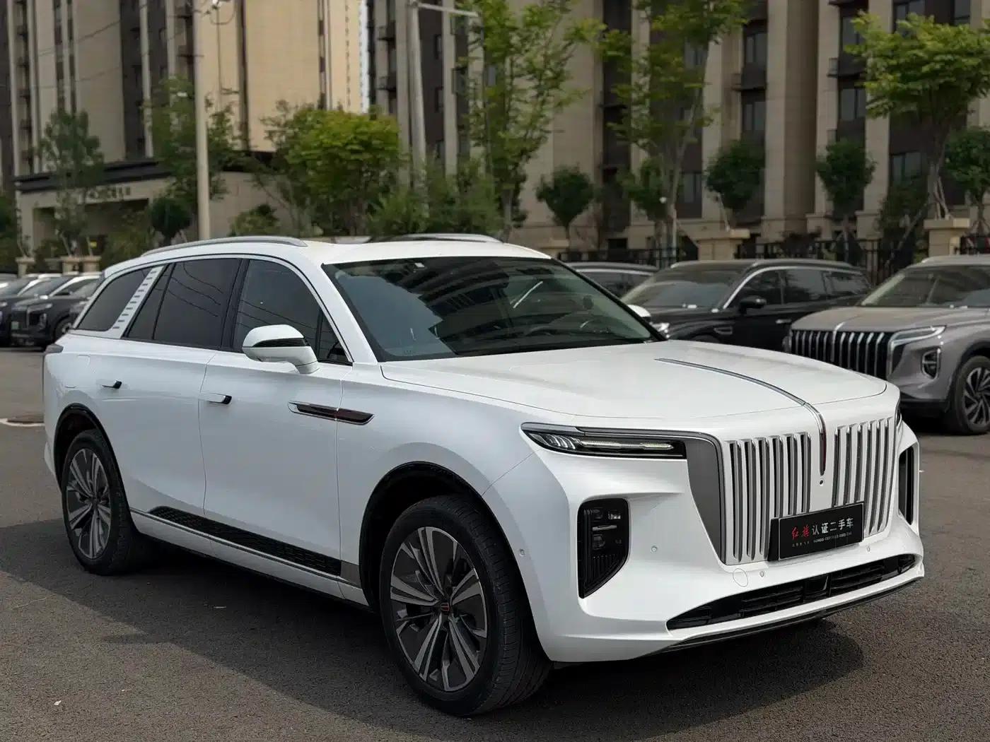 Hongqi E-HS9 2021 Model 460km Flagship Edition 7-Seater — миниатюра 12