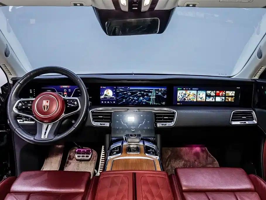 Hongqi E-HS9 2021 Model 510km Flagship Edition Six-Seater — миниатюра 17