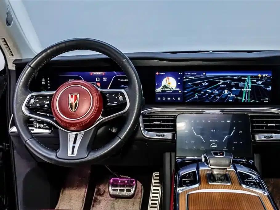 Hongqi E-HS9 2021 Model 510km Flagship Edition Six-Seater — миниатюра 18