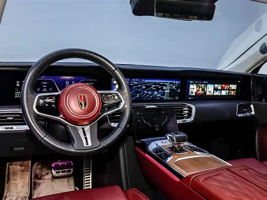 Hongqi E-HS9 2021 Model 510km Flagship Edition Six-Seater — миниатюра 10