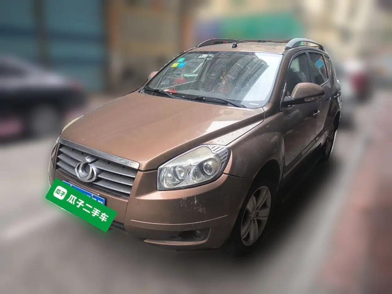 Geely Auto GX7 2013 2.0L Automatic Prestige Edition — миниатюра 1