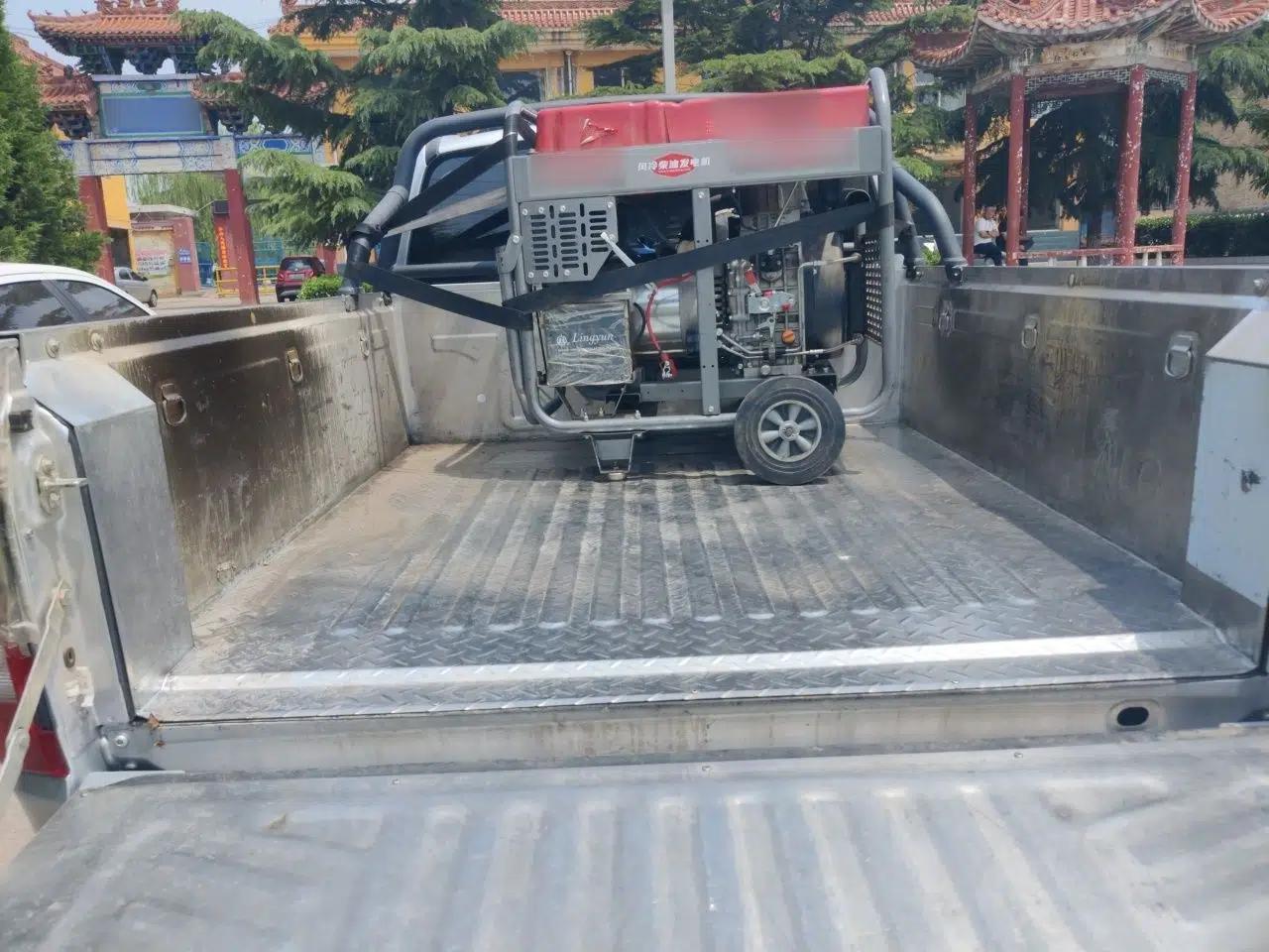 JMC Baodian 2025 2.5T Manual Diesel 4x4 Long Wheelbase Flat-Base Cargo Bed — миниатюра 20