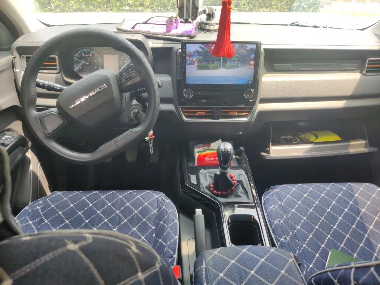 JMC Baodian 2025 2.5T Manual Diesel 4x4 Long Wheelbase Flat-Base Cargo Bed — миниатюра 10