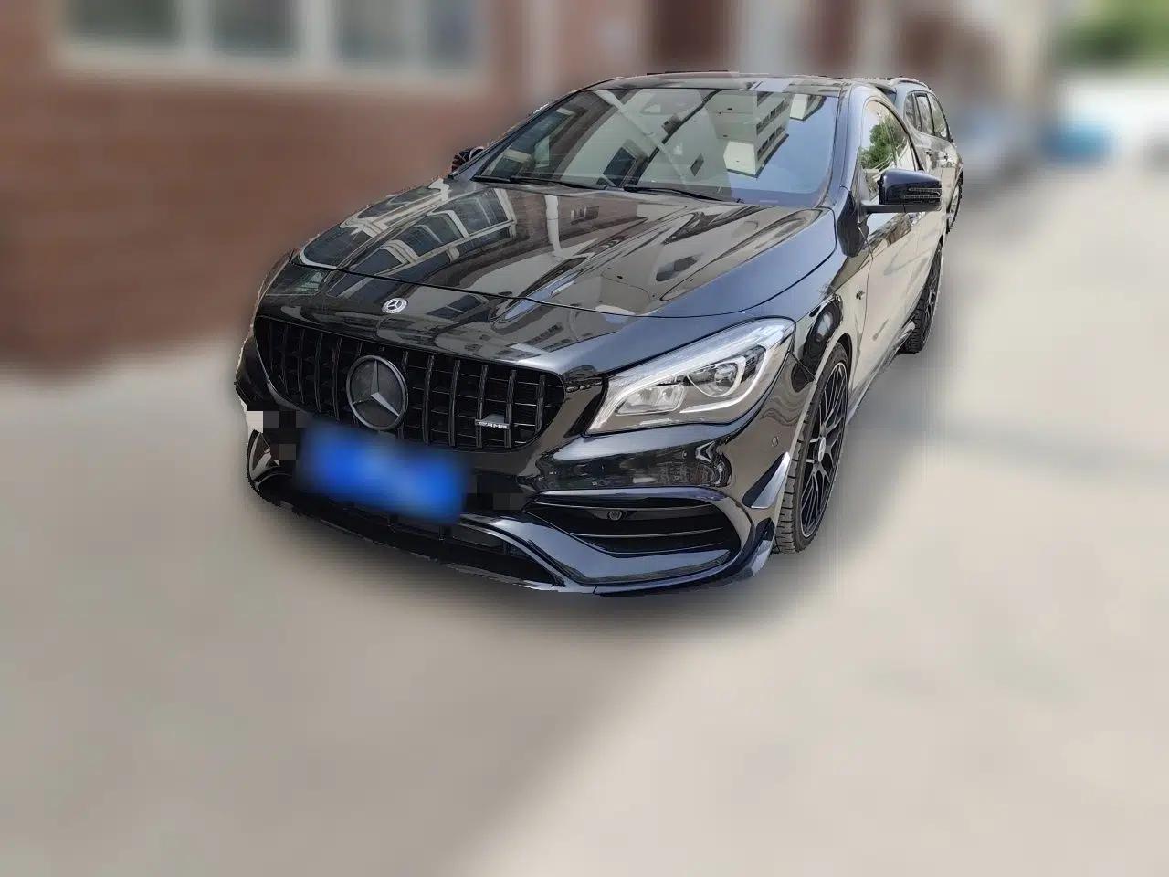 Mercedes-Benz CLA AMG 2017 AMG CLA 45 4MATIC Midnight Thunder Limited Edition — миниатюра 1