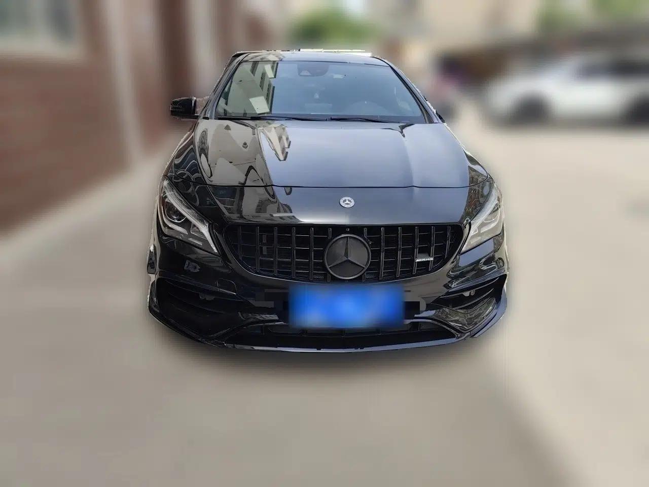 Mercedes-Benz CLA AMG 2017 AMG CLA 45 4MATIC Midnight Thunder Limited Edition — миниатюра 2