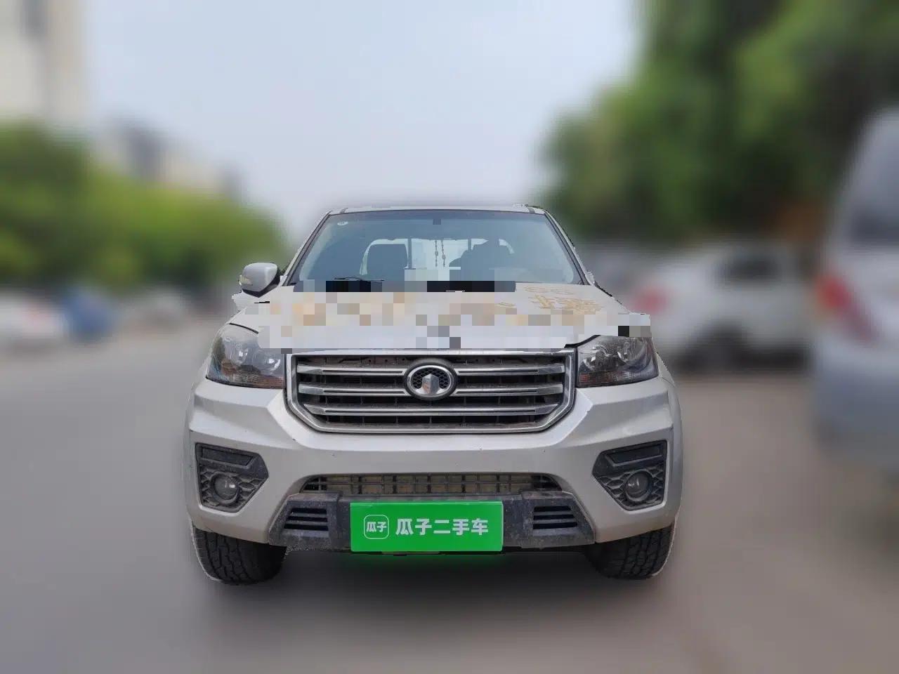 Great Wall Wingle 5 2020 2.0T Diesel Two-Wheel-Drive Elite Version Big Double Cab China VI Standard GW4D20M — миниатюра 2