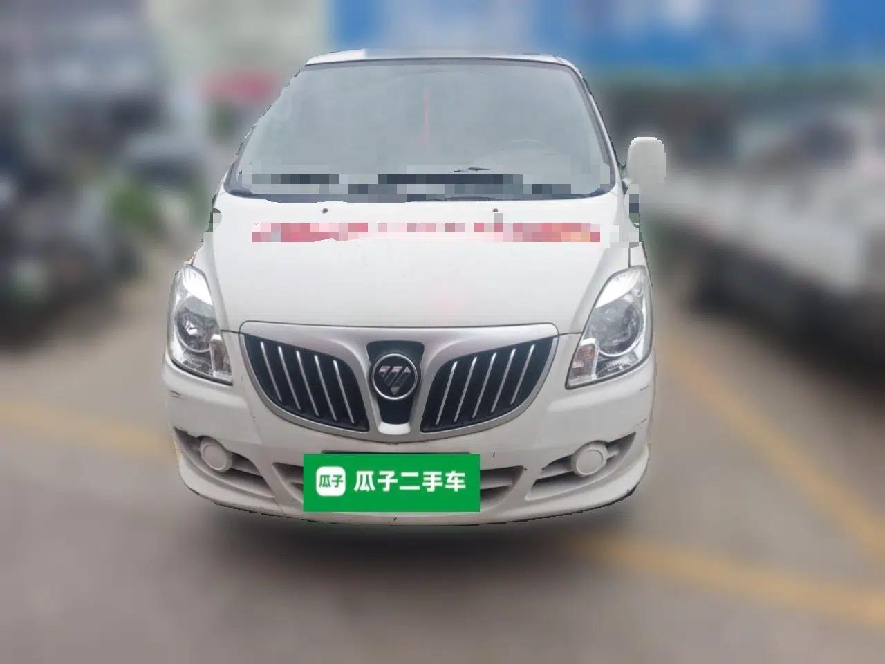 Foton Scenic G5 2020 2.0L Long-Wheelbase Flat-Top 2-Seater Van 1TZS — миниатюра 2