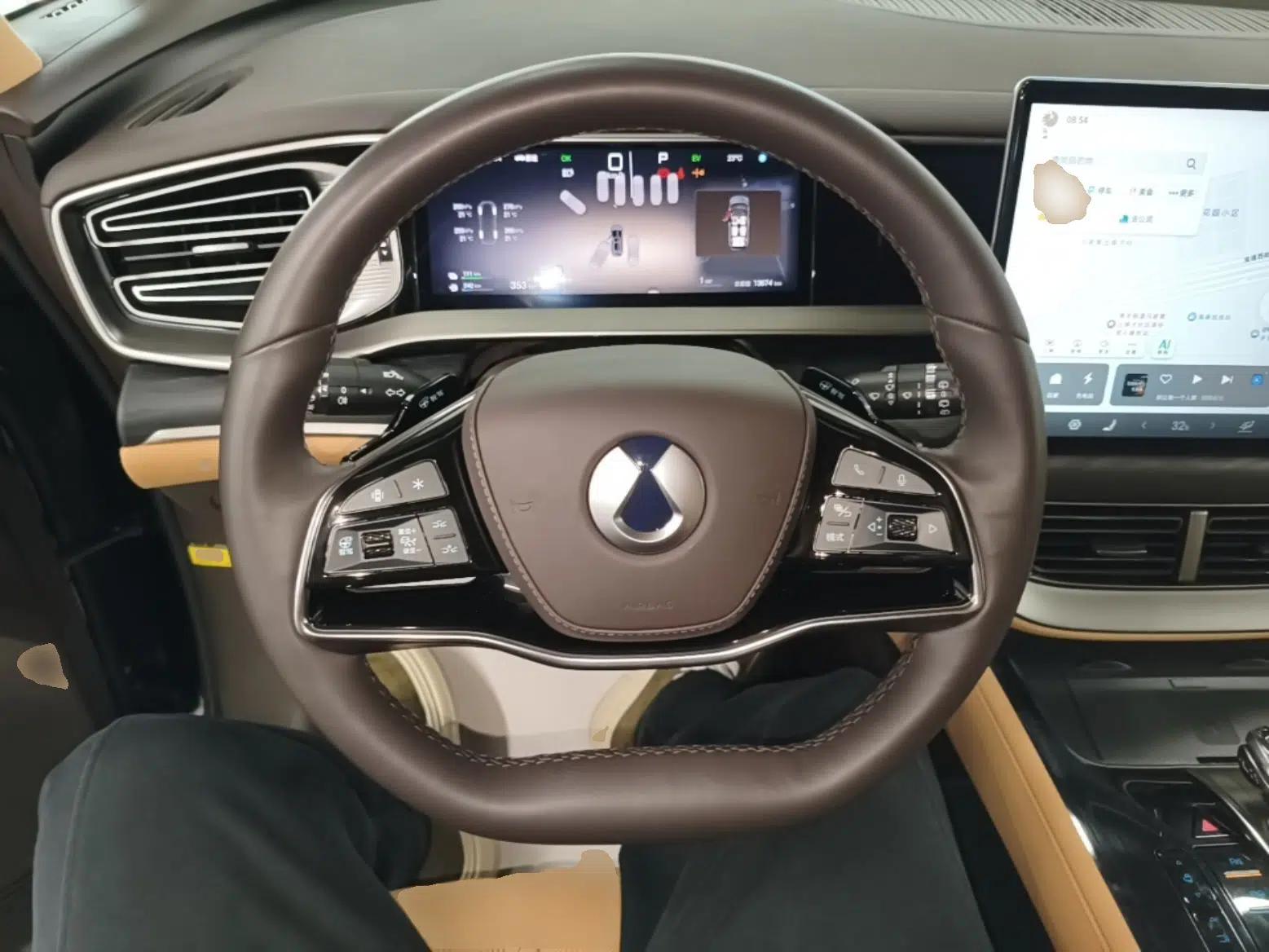 Denza D9 2025 DM-i Intelligent Drive 1020 Four-Wheel Drive Flagship Model — миниатюра 14