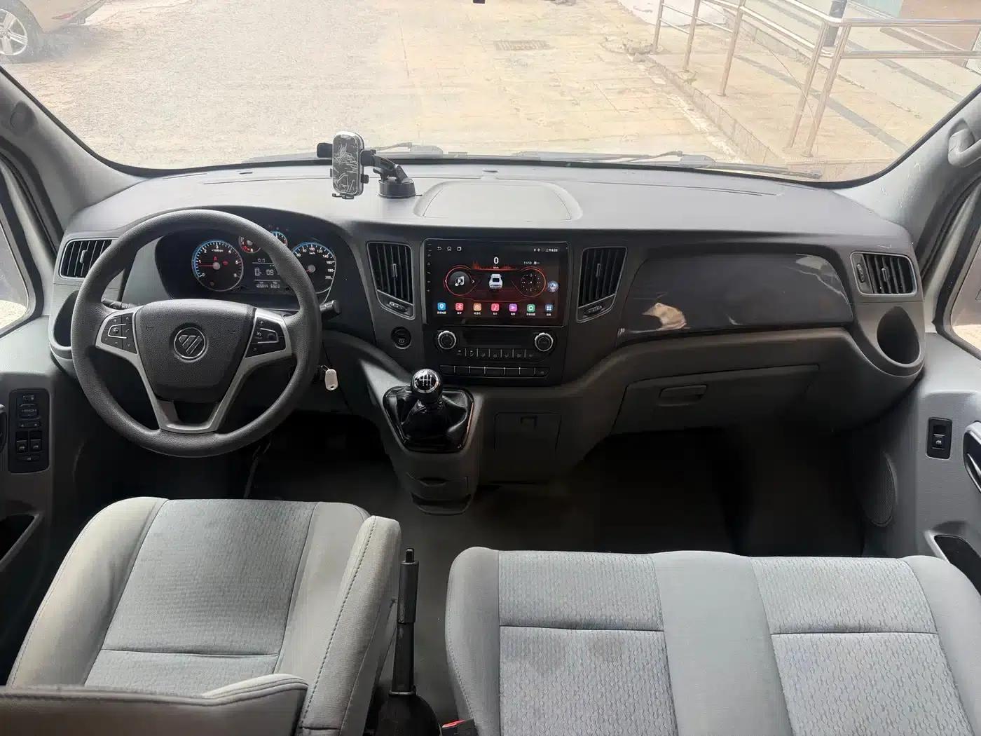 2023 Tuano, Cummins 2.8T manual transmission, multi-functional, long wheelbase, mid-roof, dual rear tires, 7/9 seats. — миниатюра 6