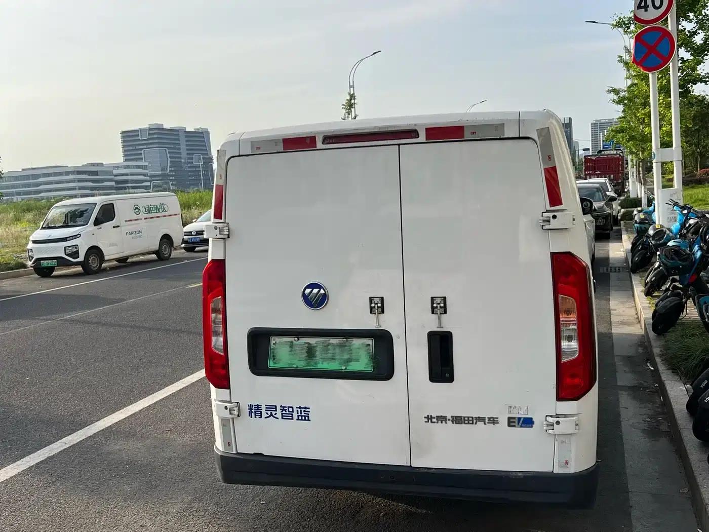 Zhilan Elf E7 2024 Pure Electric Van, Flat-Top, 2-Seat, CATL 46.36kWh — миниатюра 6