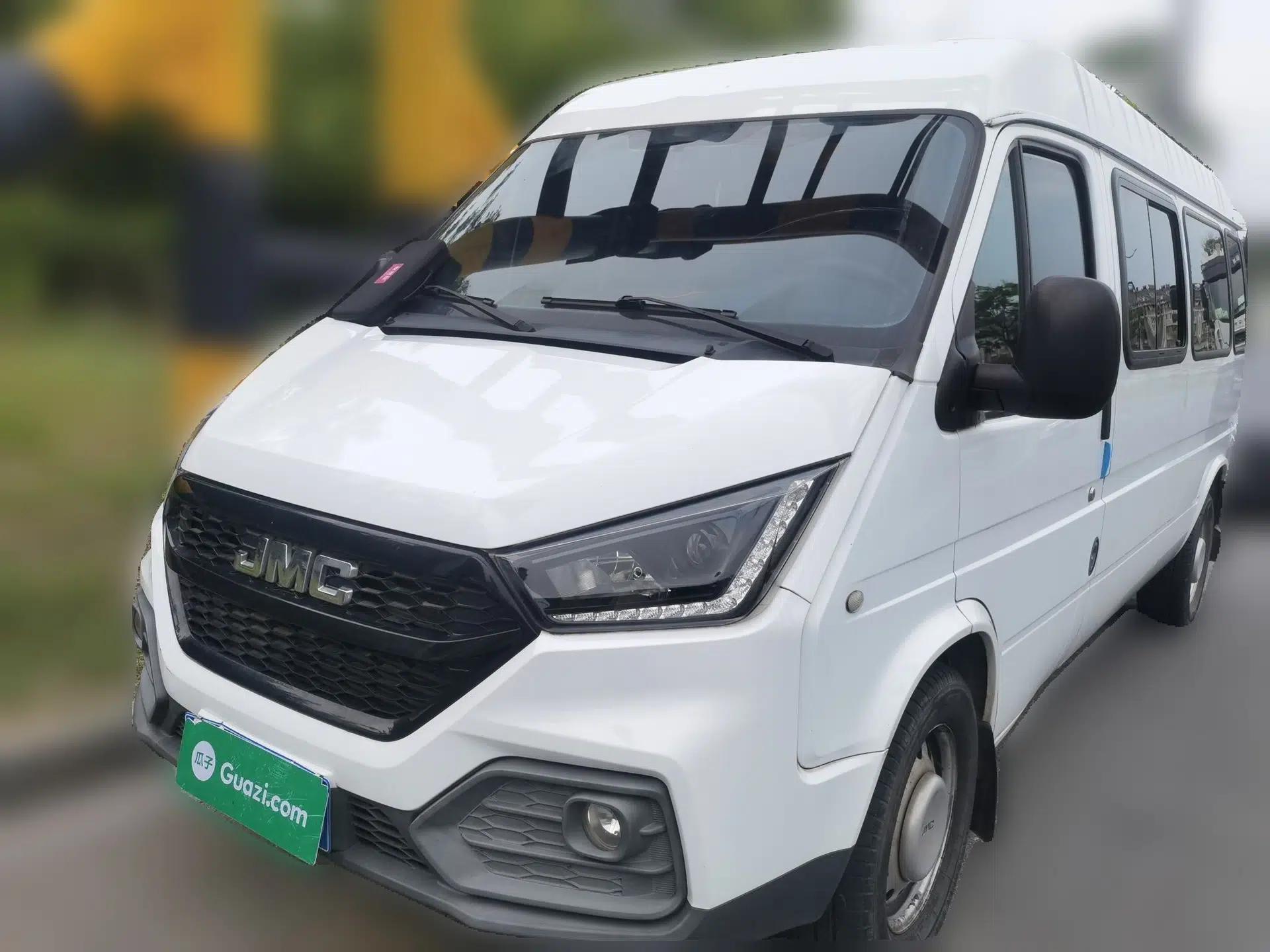JMC Transit 2019 2.8T Commercial Version Long Wheelbase Mid-Roof 6-Seater Rear Single Tire China VI Emission Standard – JX493 — миниатюра 1