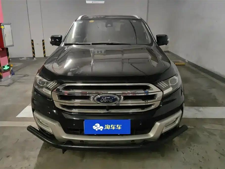 2017 Ford Everest 2.0T Gasoline Automatic 4WD Luxury 7-Seater — миниатюра 2