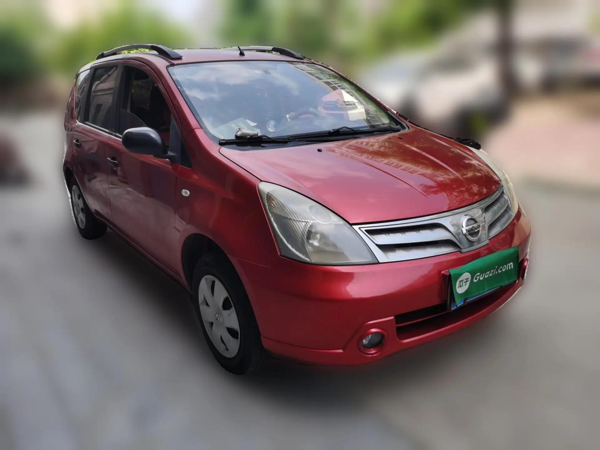 Nissan Livina 2010 Jingyue Edition 1.6L Manual All-Around Model — миниатюра 3