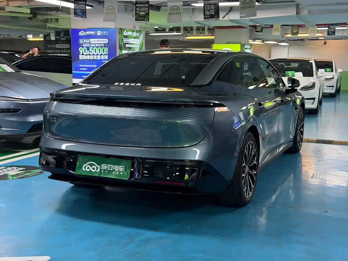 Jike 007 2025 Long Range Rear-Wheel Drive Intelligent Driving Edition 100kWh — миниатюра 22