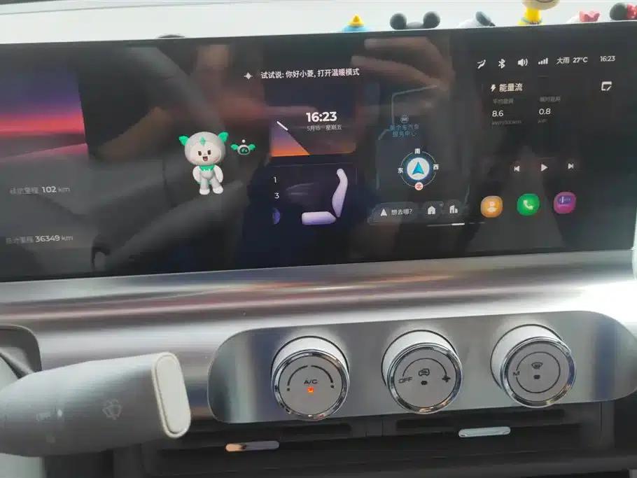 Wuling Air ev Clear Sky 2023 Model, Four-Seat - Advanced Edition — миниатюра 13