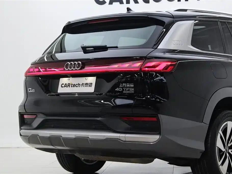 Audi Q6 2024 40 TFSI quattro Cloud View Edition, Feathered Forest Package, 7-seater — миниатюра 7