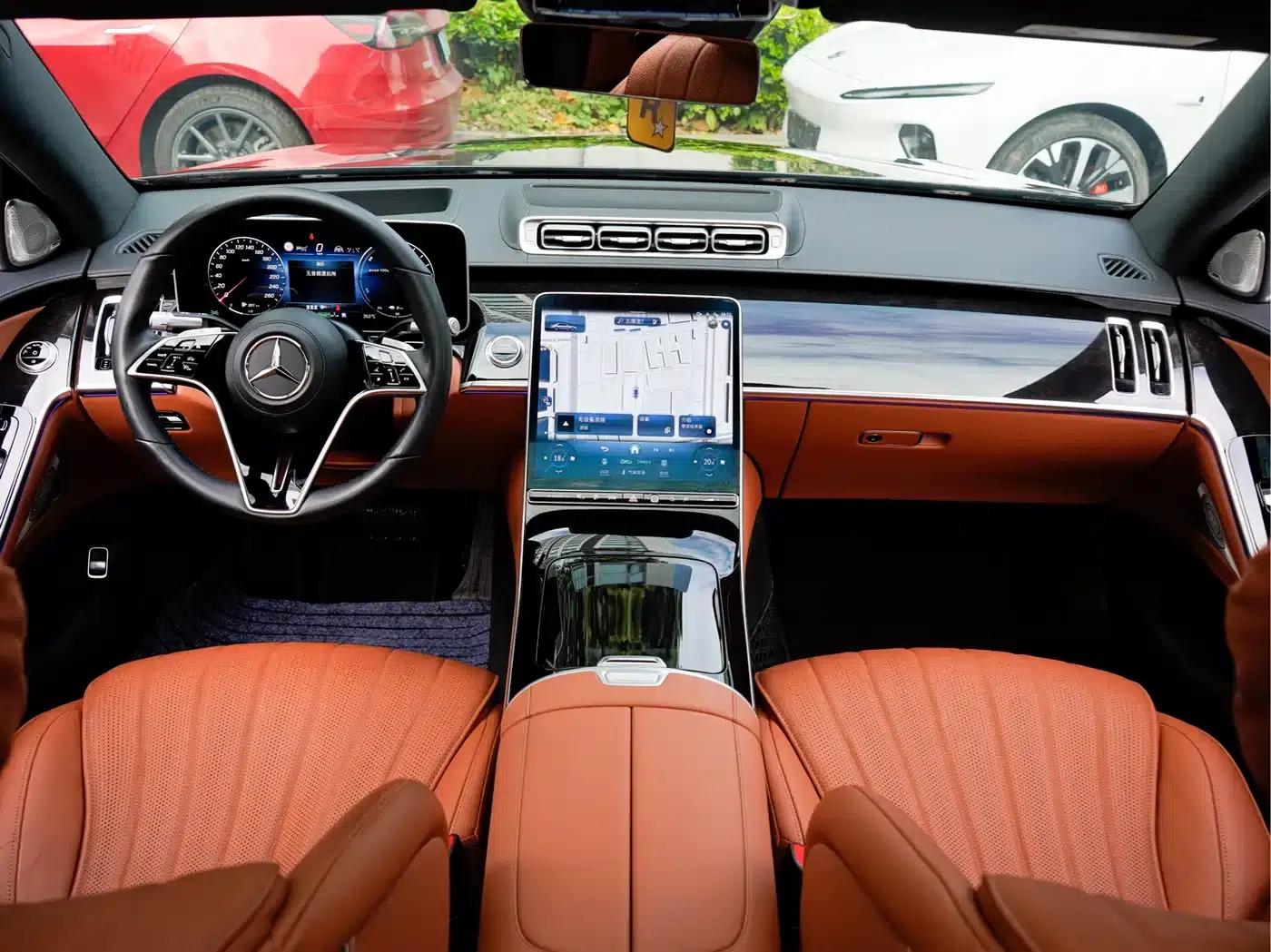 Mercedes-Benz S-Class PHEV 2023 S 450 e L Plug-in Hybrid Sedan — миниатюра 15