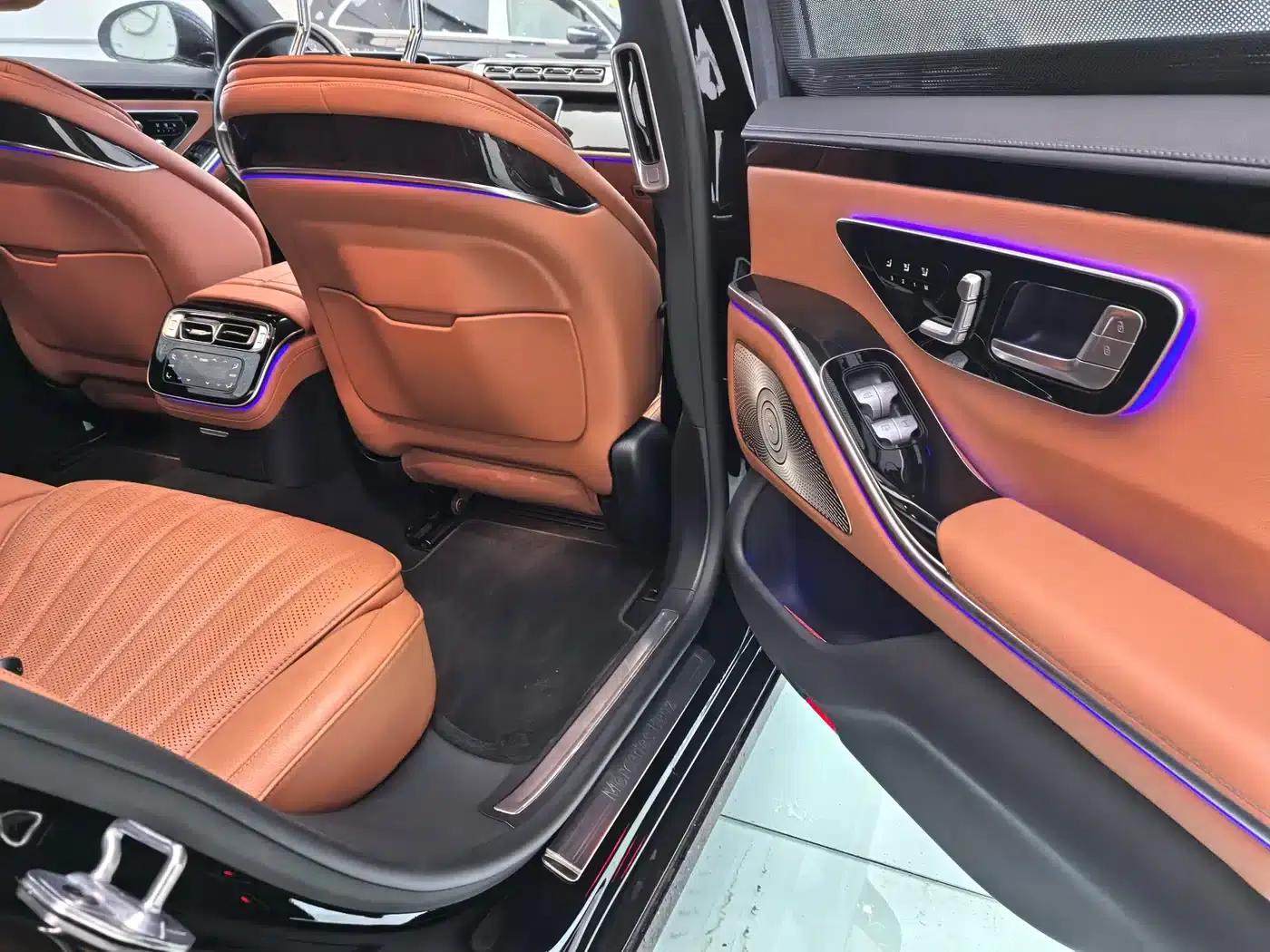 Mercedes-Benz S-Class PHEV 2023 S 450 e L Plug-in Hybrid Sedan — миниатюра 11