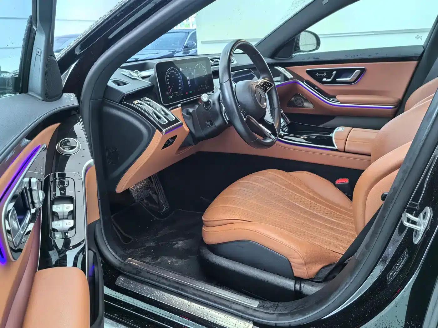 Mercedes-Benz S-Class PHEV 2023 S 450 e L Plug-in Hybrid Sedan — миниатюра 5