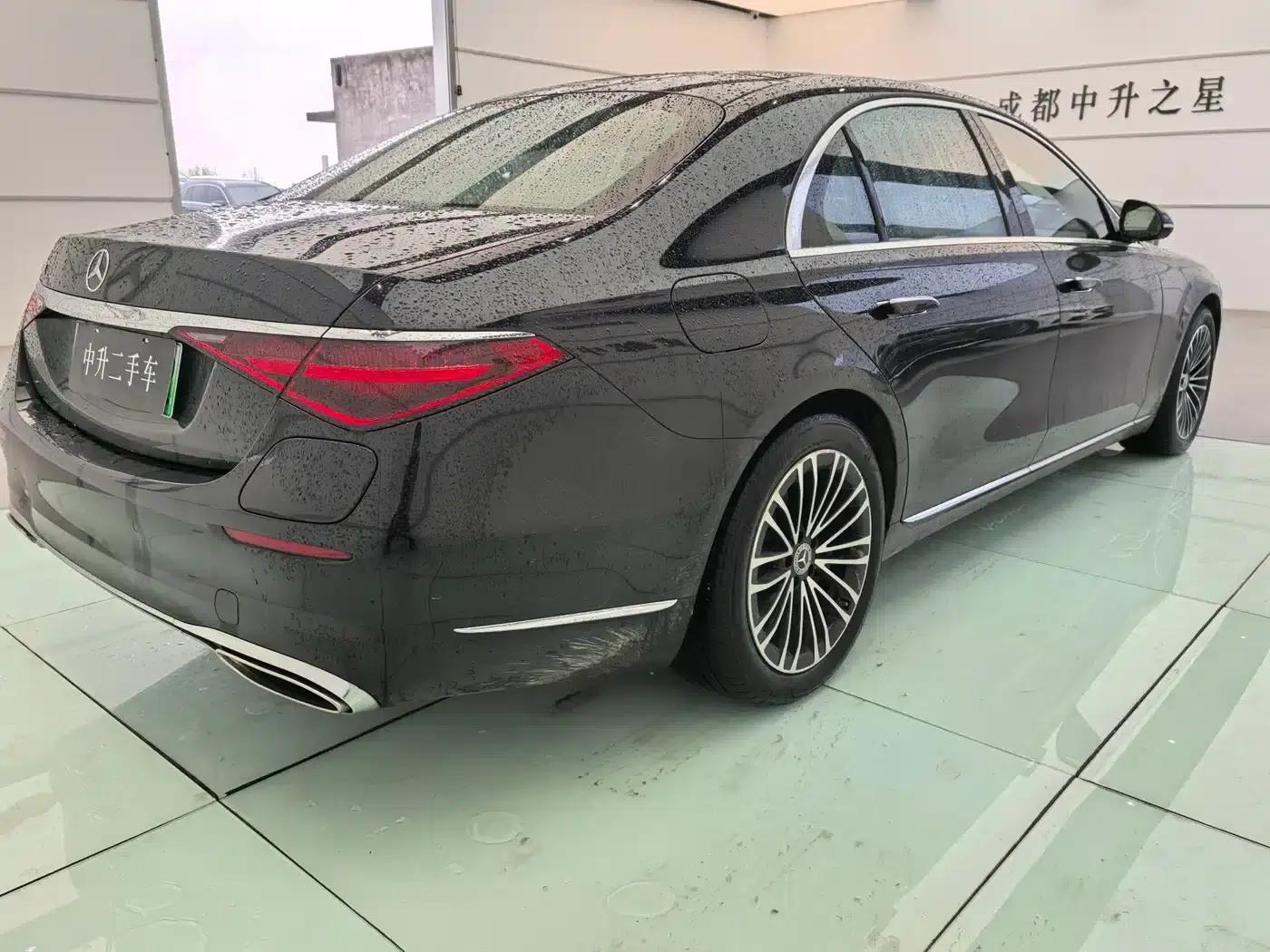 Mercedes-Benz S-Class PHEV 2023 S 450 e L Plug-in Hybrid Sedan — миниатюра 10