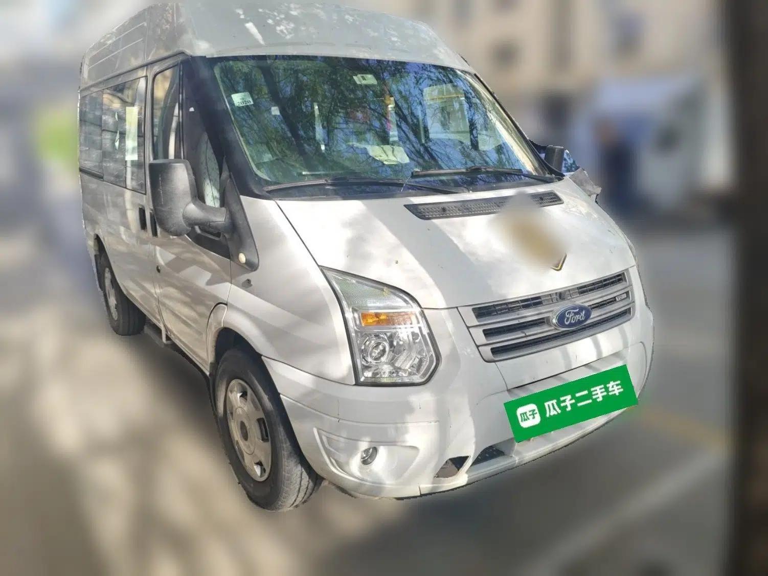 Ford Transit Custom 2013 2.4T Diesel Economical Logistics Vehicle Short Wheelbase Mid-Roof China III Standard — миниатюра 3