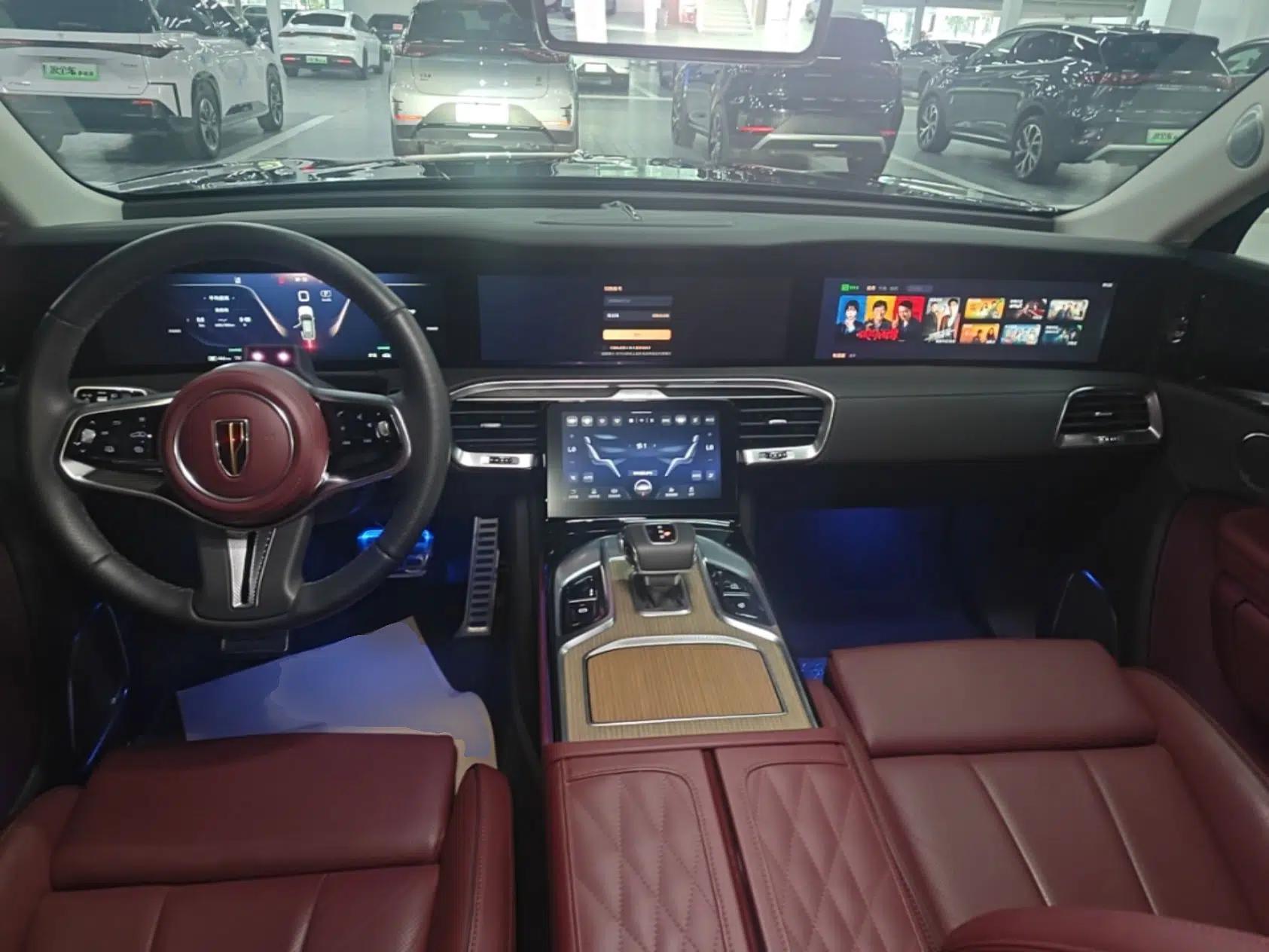 Hongqi E-HS9 2022 660 km Range Flagway Edition Six Seats — миниатюра 12