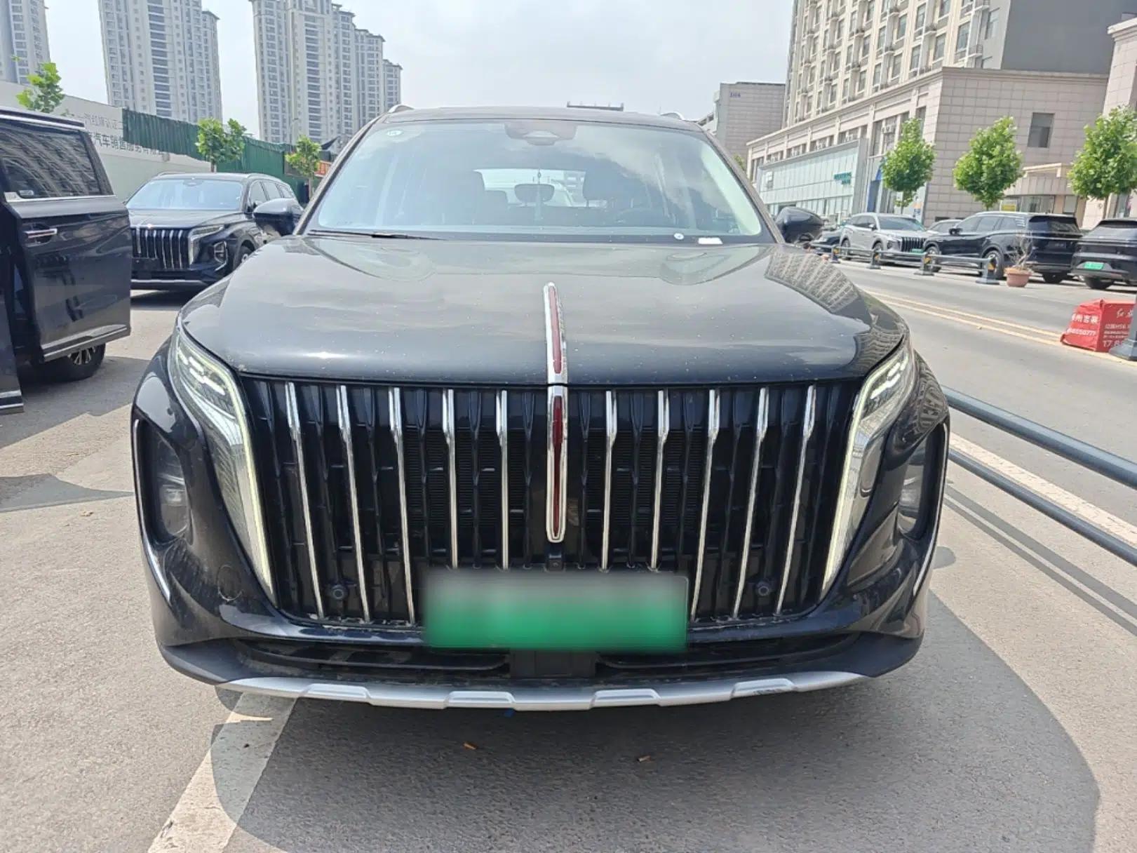 Hongqi HS7 PHEV 2024 2.0T PHEV Four-Wheel Drive Flagship Edition 7 Seats — миниатюра 2