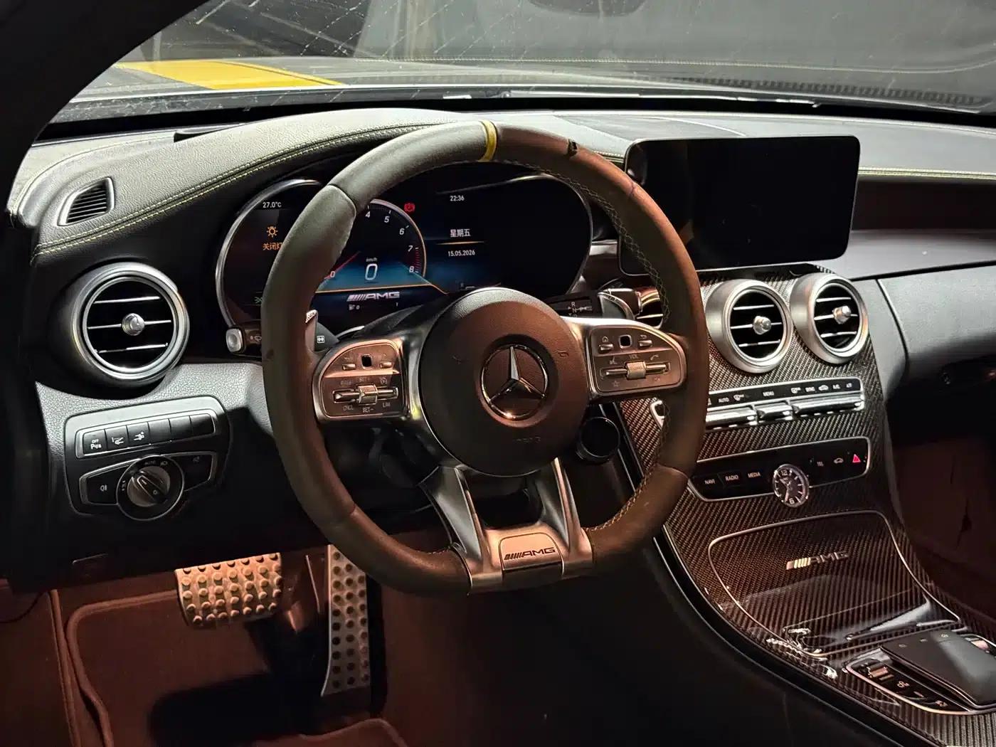 2021 Mercedes-Benz C-Class AMG C 63 Coupe Night Edition — миниатюра 6
