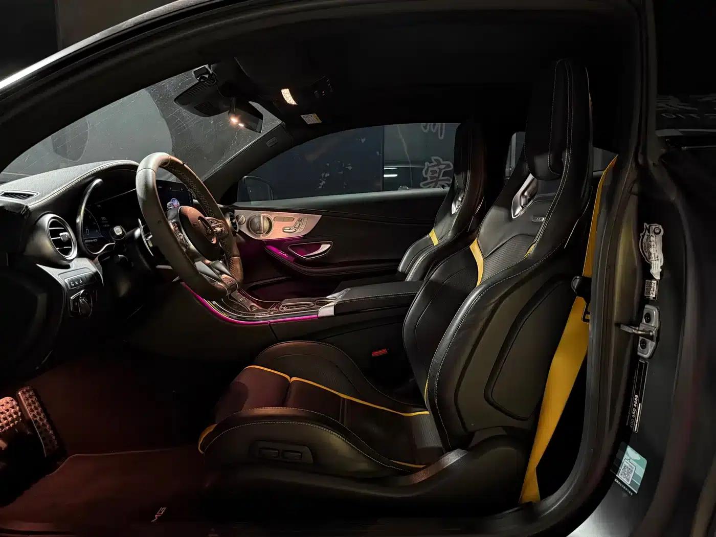 2021 Mercedes-Benz C-Class AMG C 63 Coupe Night Edition — миниатюра 9