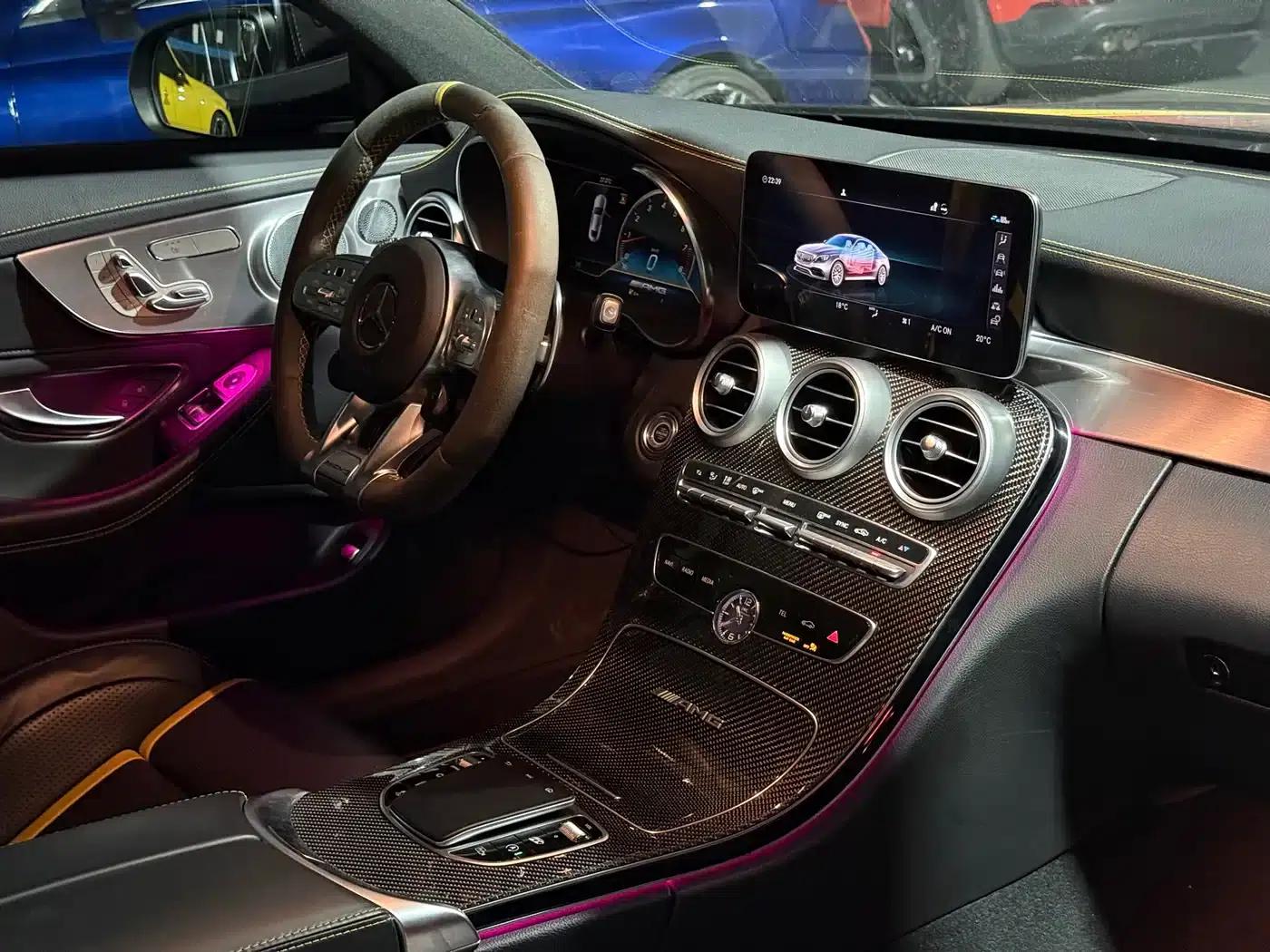 2021 Mercedes-Benz C-Class AMG C 63 Coupe Night Edition — миниатюра 10