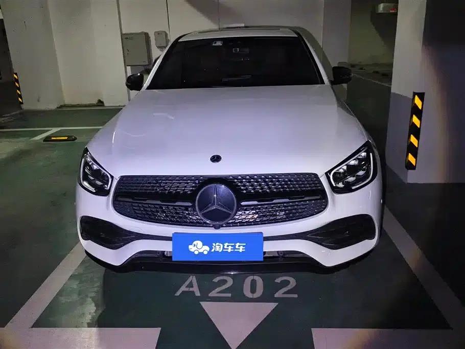 2022 Mercedes-Benz GLC Coupe, facelifted GLC 300 4MATIC Coupe SUV — миниатюра 2