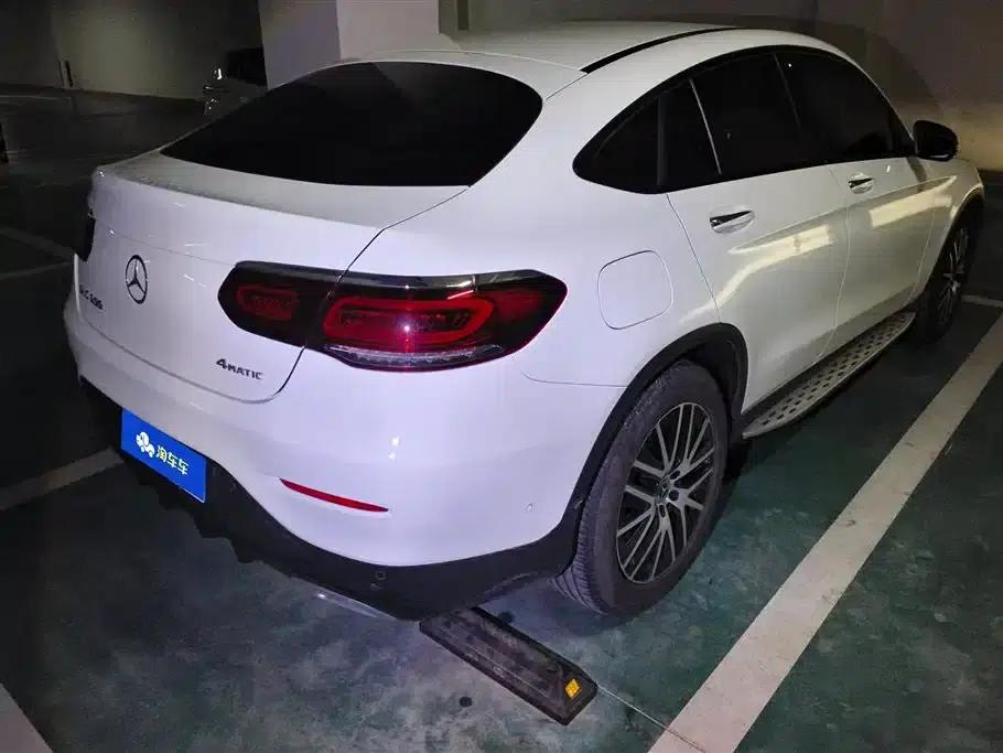 2022 Mercedes-Benz GLC Coupe, facelifted GLC 300 4MATIC Coupe SUV — миниатюра 3
