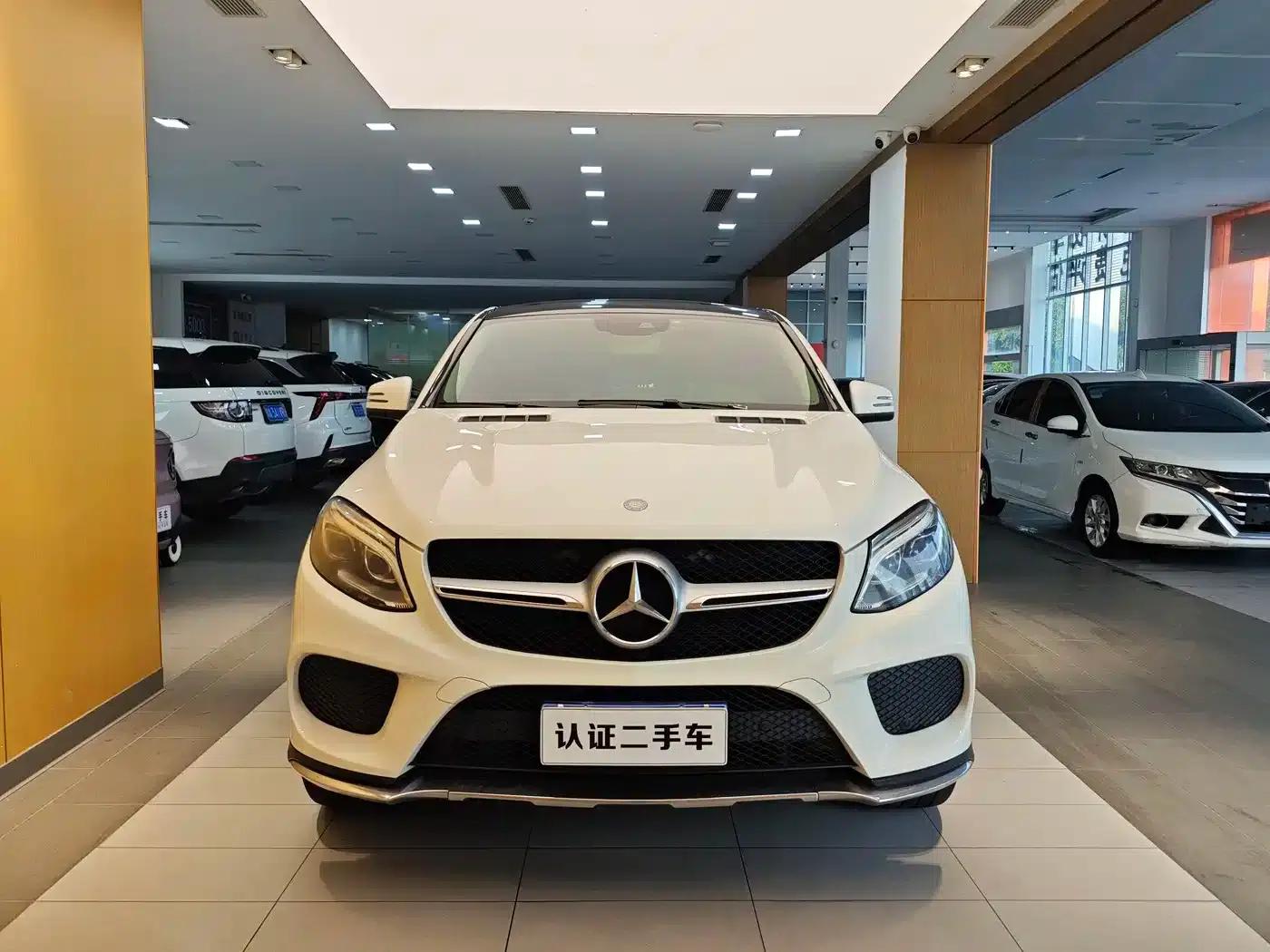 2015 Mercedes-Benz GLE Coupe, GLE 320 4MATIC Coupe SUV — миниатюра 4