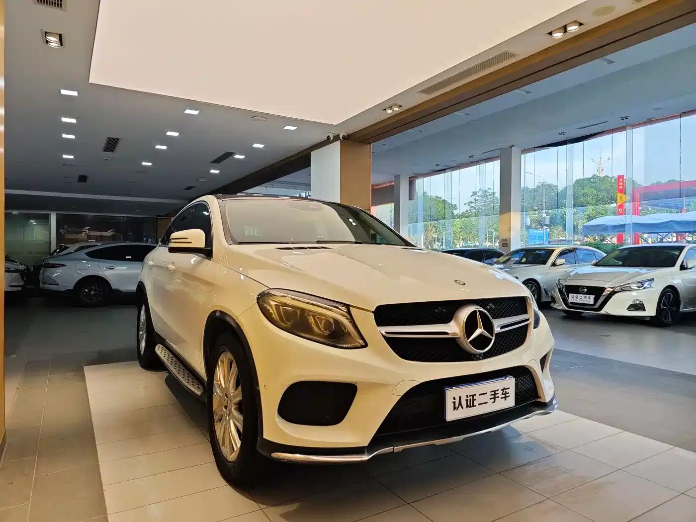 2015 Mercedes-Benz GLE Coupe, GLE 320 4MATIC Coupe SUV — миниатюра 5