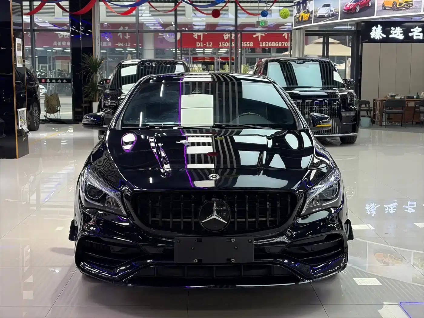 2017 Mercedes-Benz CLA AMG 45 4MATIC Night Thunder Limited Edition — миниатюра 2