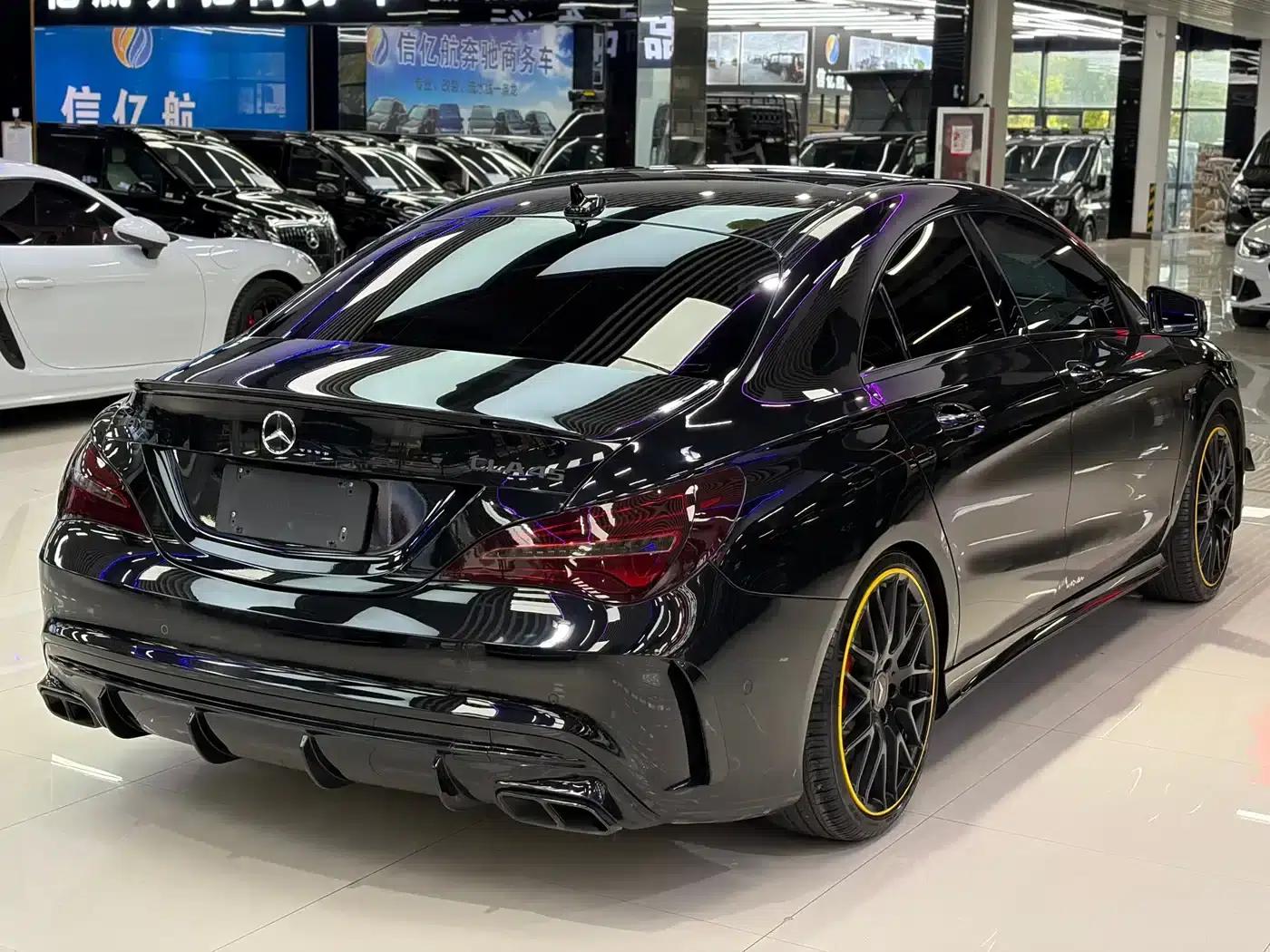 2017 Mercedes-Benz CLA AMG 45 4MATIC Night Thunder Limited Edition — миниатюра 11