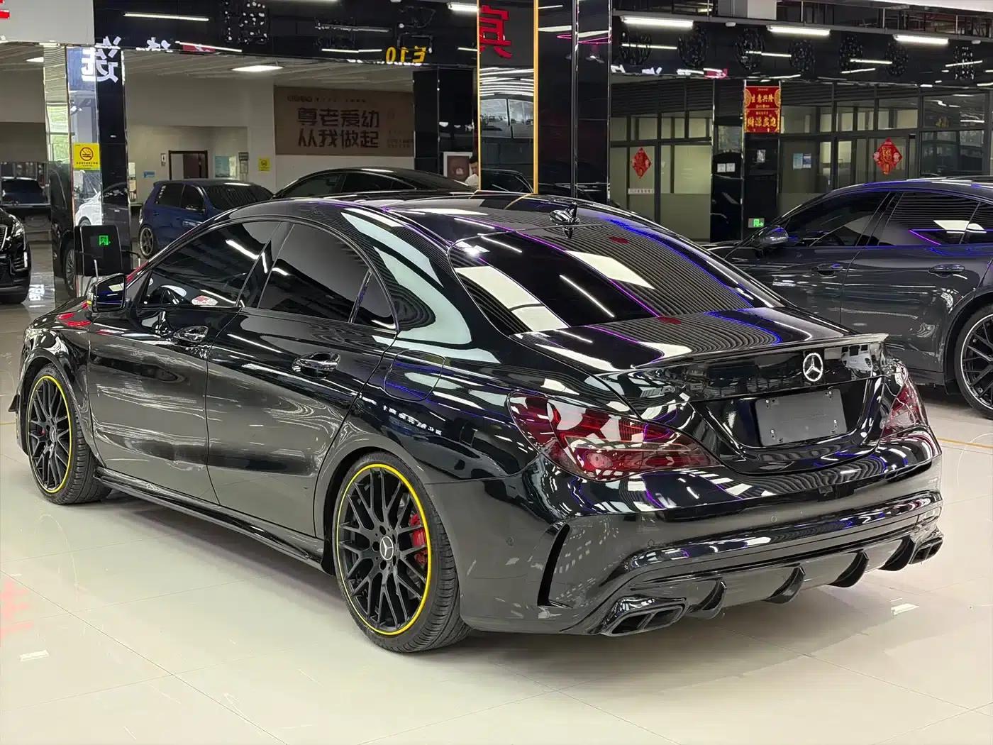 2017 Mercedes-Benz CLA AMG 45 4MATIC Night Thunder Limited Edition — миниатюра 13