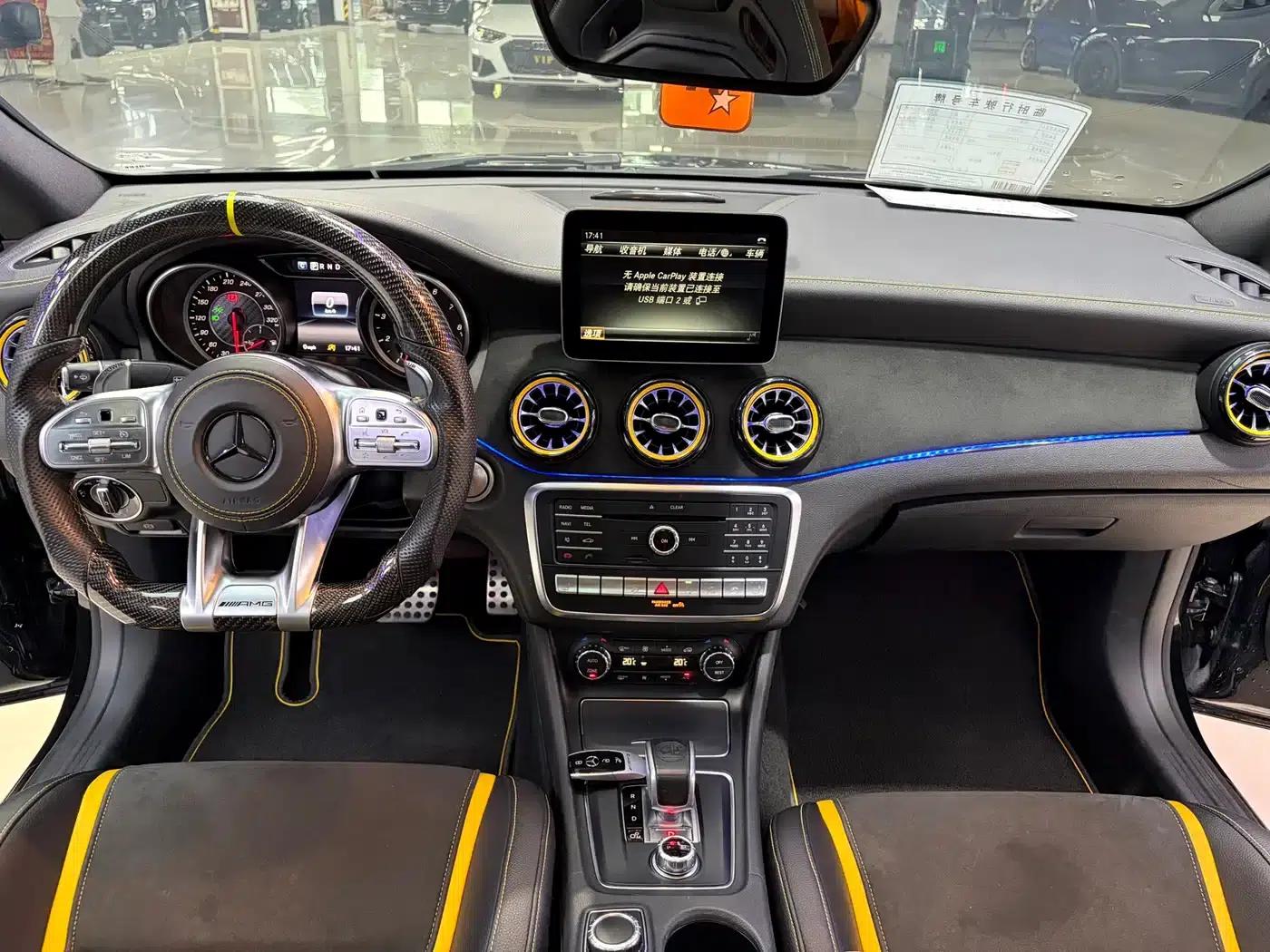 2017 Mercedes-Benz CLA AMG 45 4MATIC Night Thunder Limited Edition — миниатюра 7