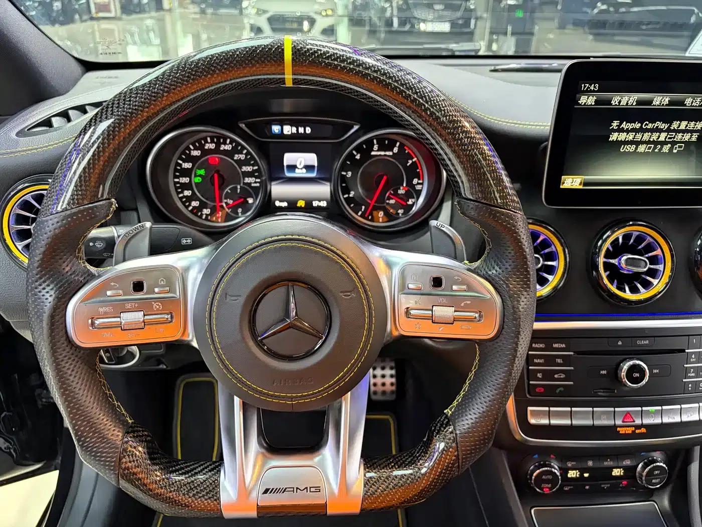 2017 Mercedes-Benz CLA AMG 45 4MATIC Night Thunder Limited Edition — миниатюра 10