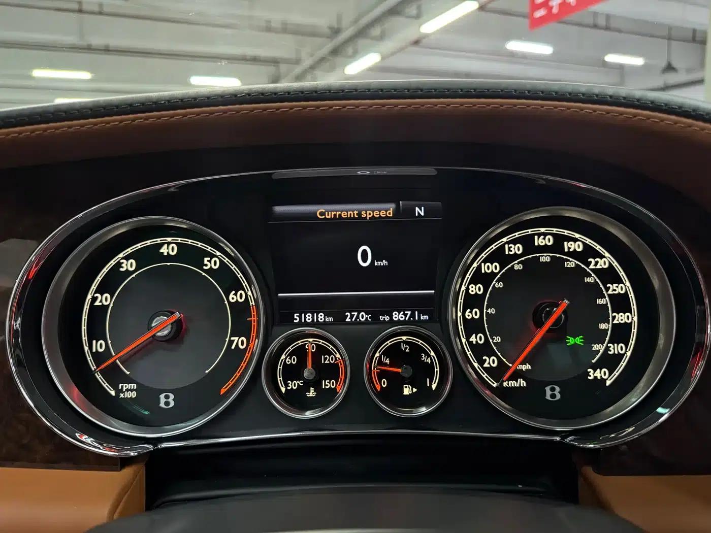 2012 Continental 6.0T GT W12 — миниатюра 19