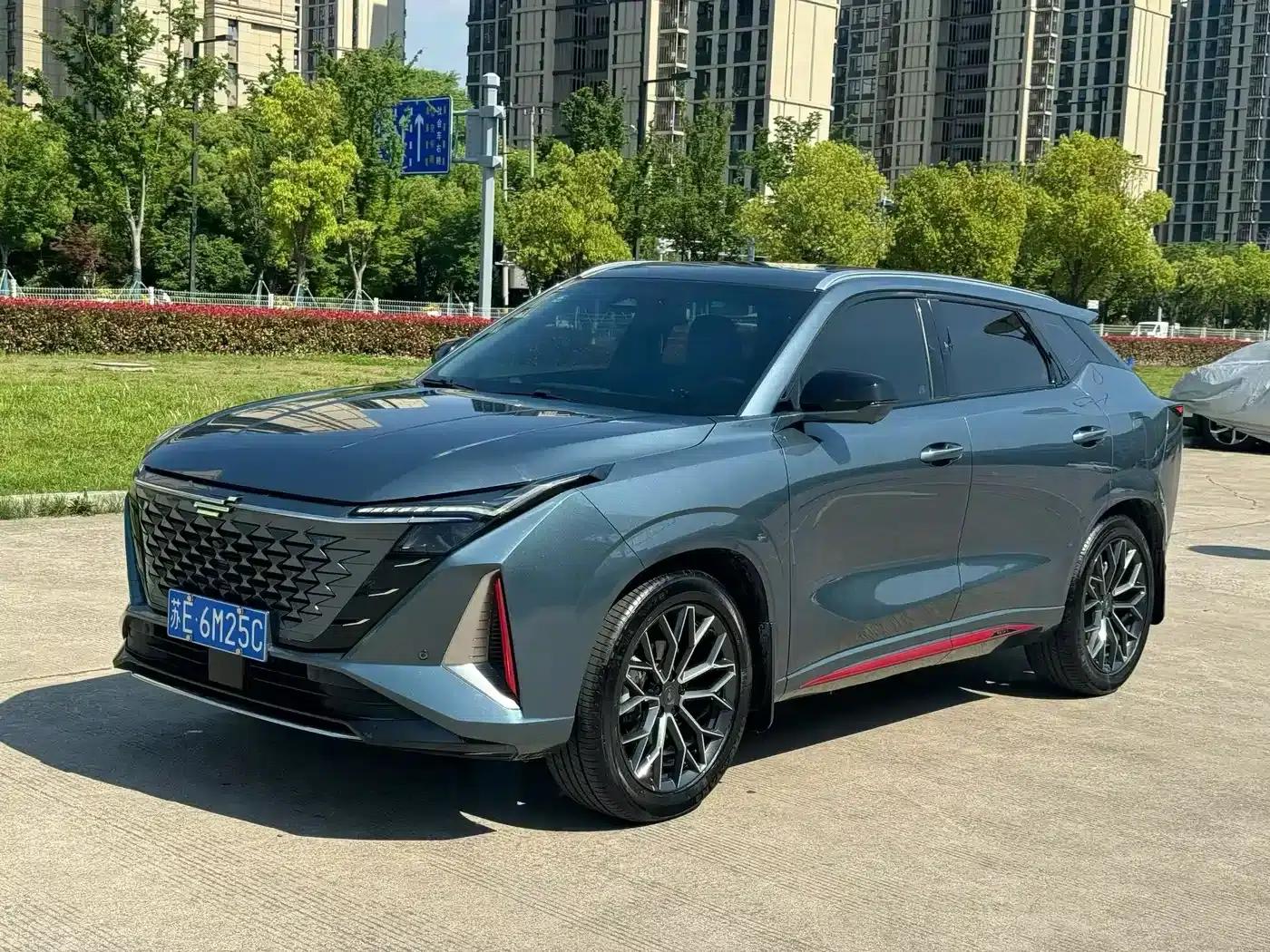 Changan Oushang Z6 2023 Blue Whale 1.5T DCT Smart City Edition — миниатюра 2