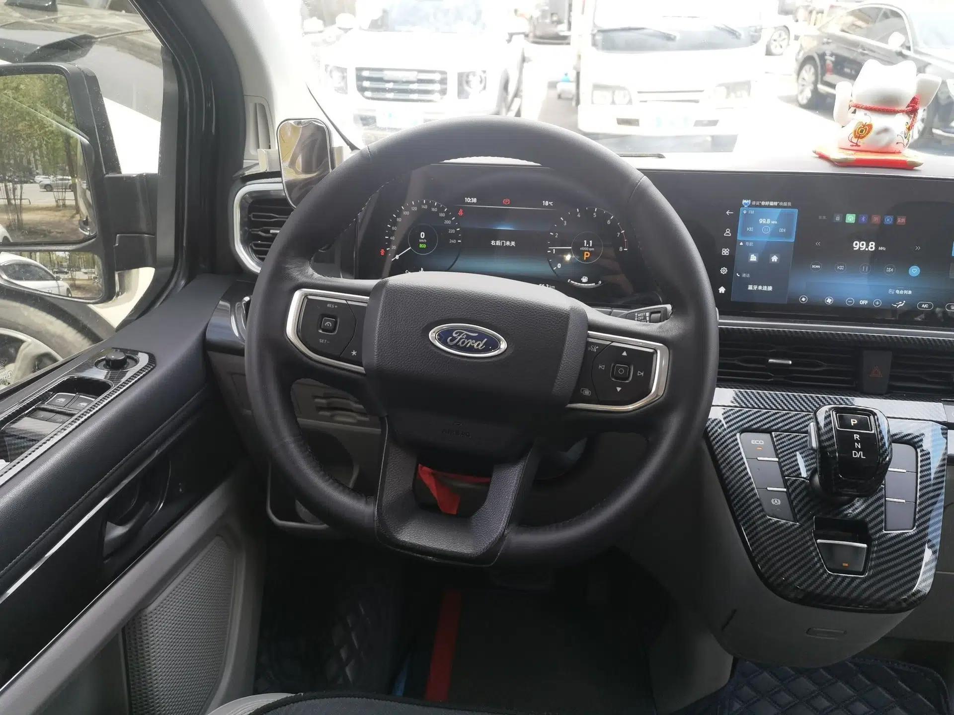 Ford Transit 2023 2.0T Gasoline Automatic Business & Travel Model Mid-axle Low-roof Design 7/8/9-Seater — миниатюра 11