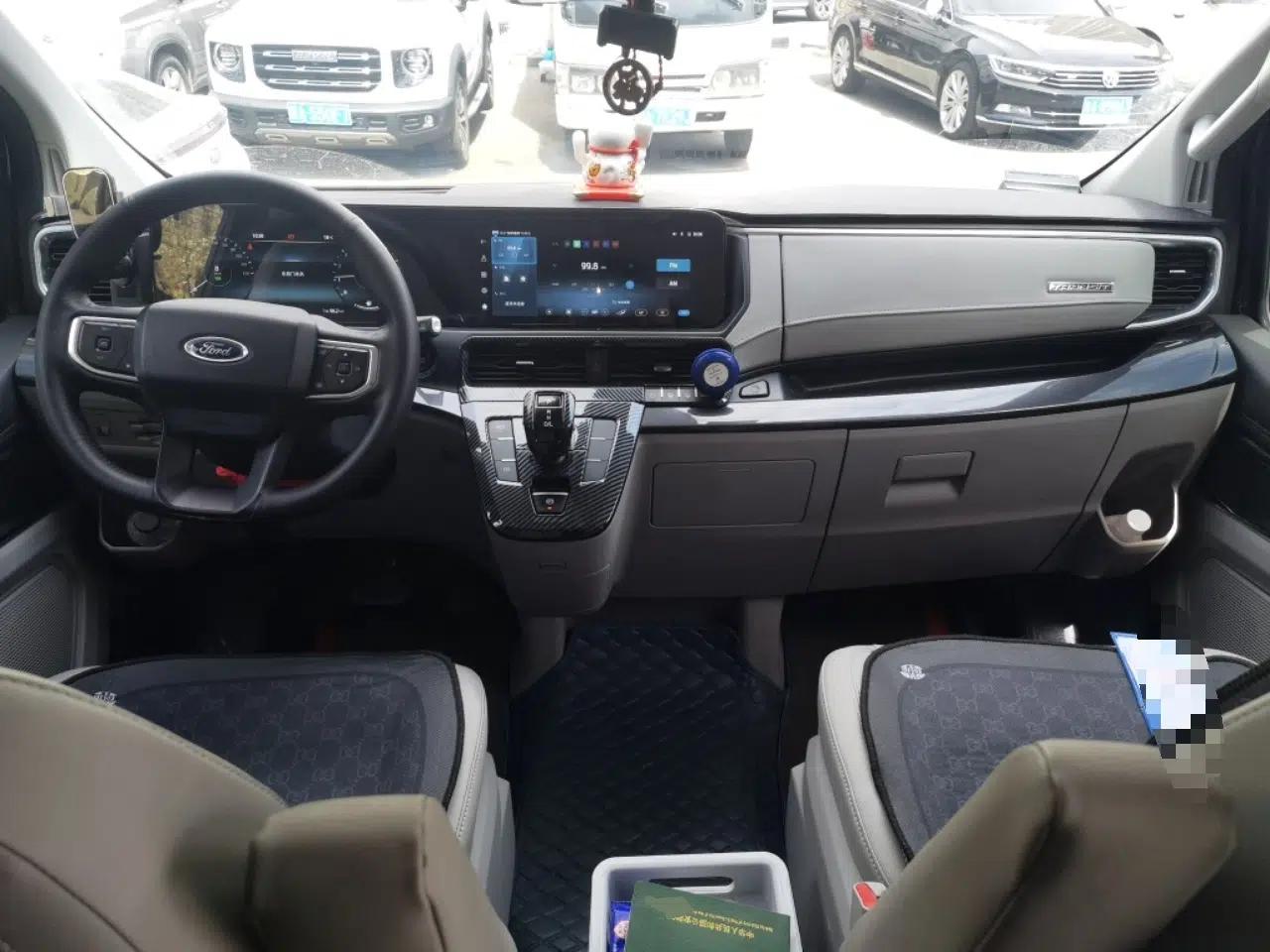 Ford Transit 2023 2.0T Gasoline Automatic Business & Travel Model Mid-axle Low-roof Design 7/8/9-Seater — миниатюра 10
